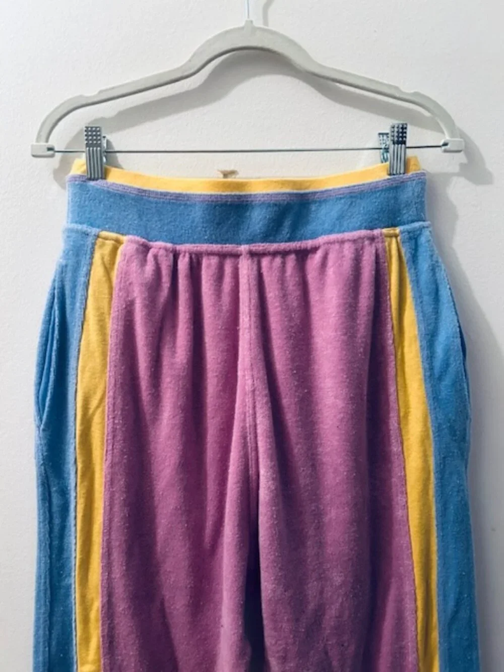 Free People Intimately Between The Lines Terry Lounge Color Block Lounge Pants - Picture 5 of 16